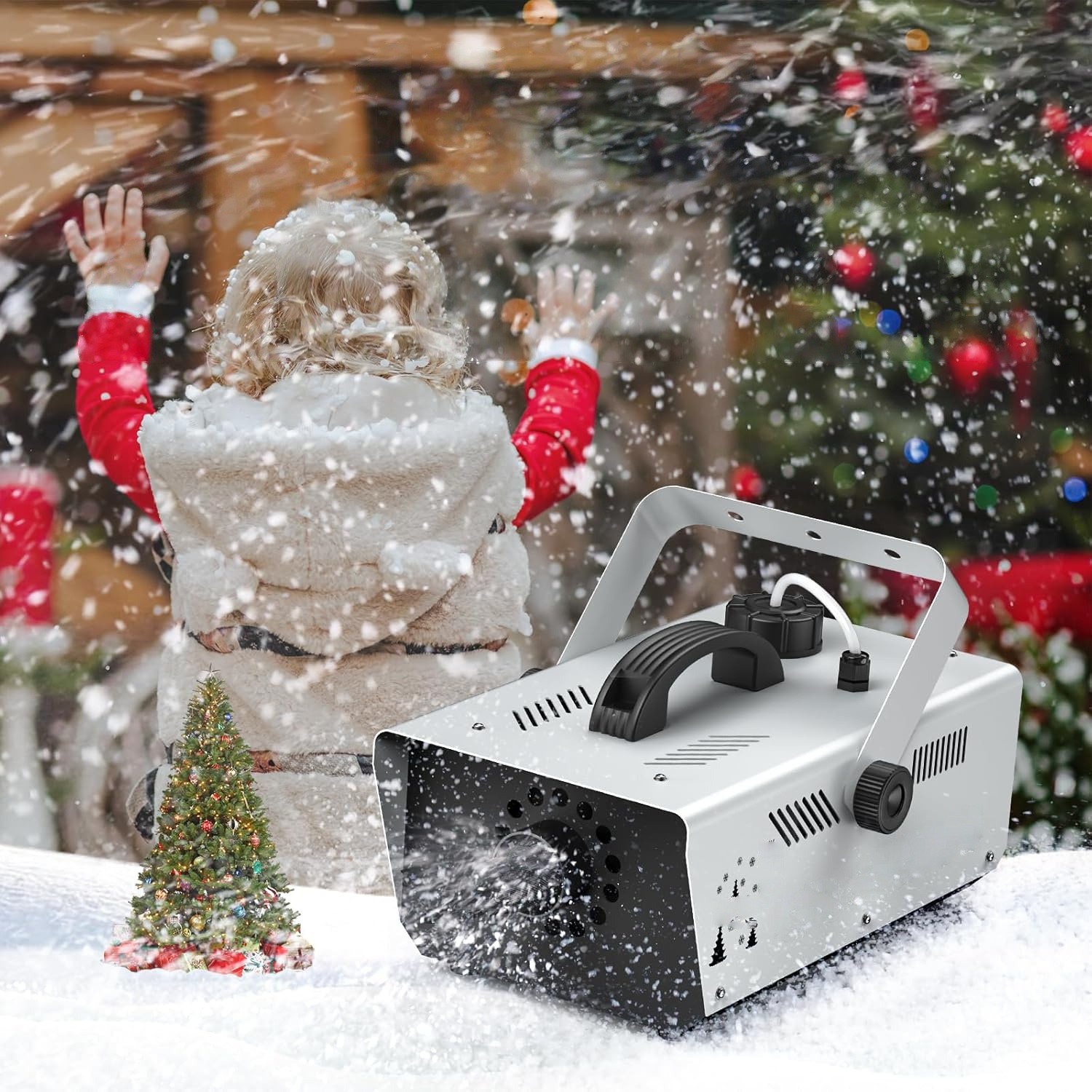 1000W Snow Machine with Remote Control-H3