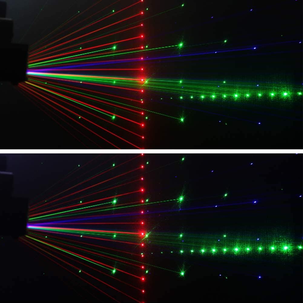 9-Lens Laser Light DMX Stage Light-B47