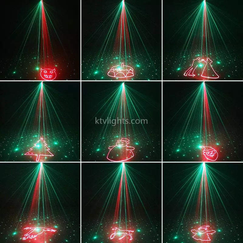 9-in-1 Holiday Animated Laser Light-A15