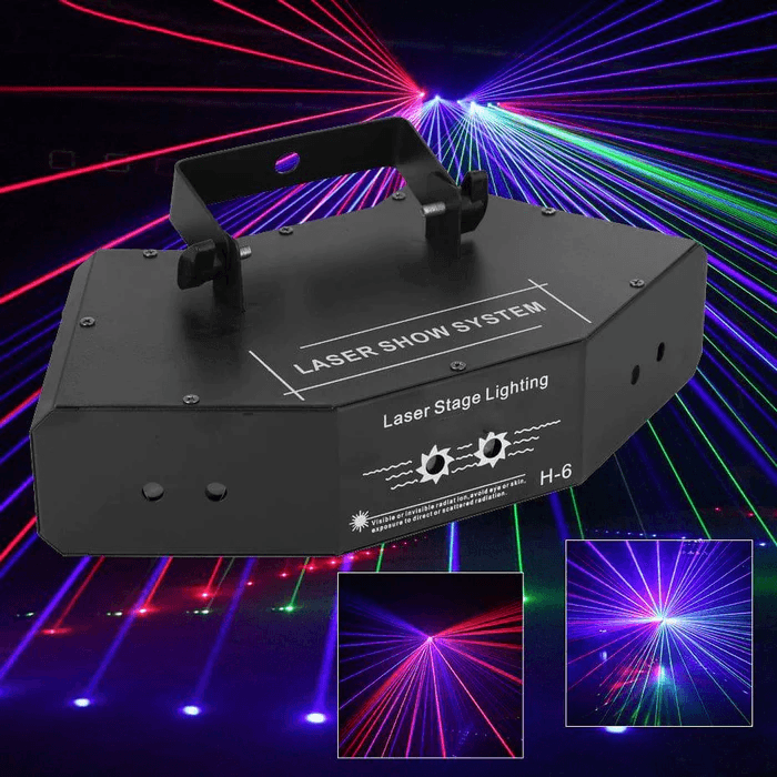 650mw RGB six-hole scanning laser light-B20 - Ktvlights