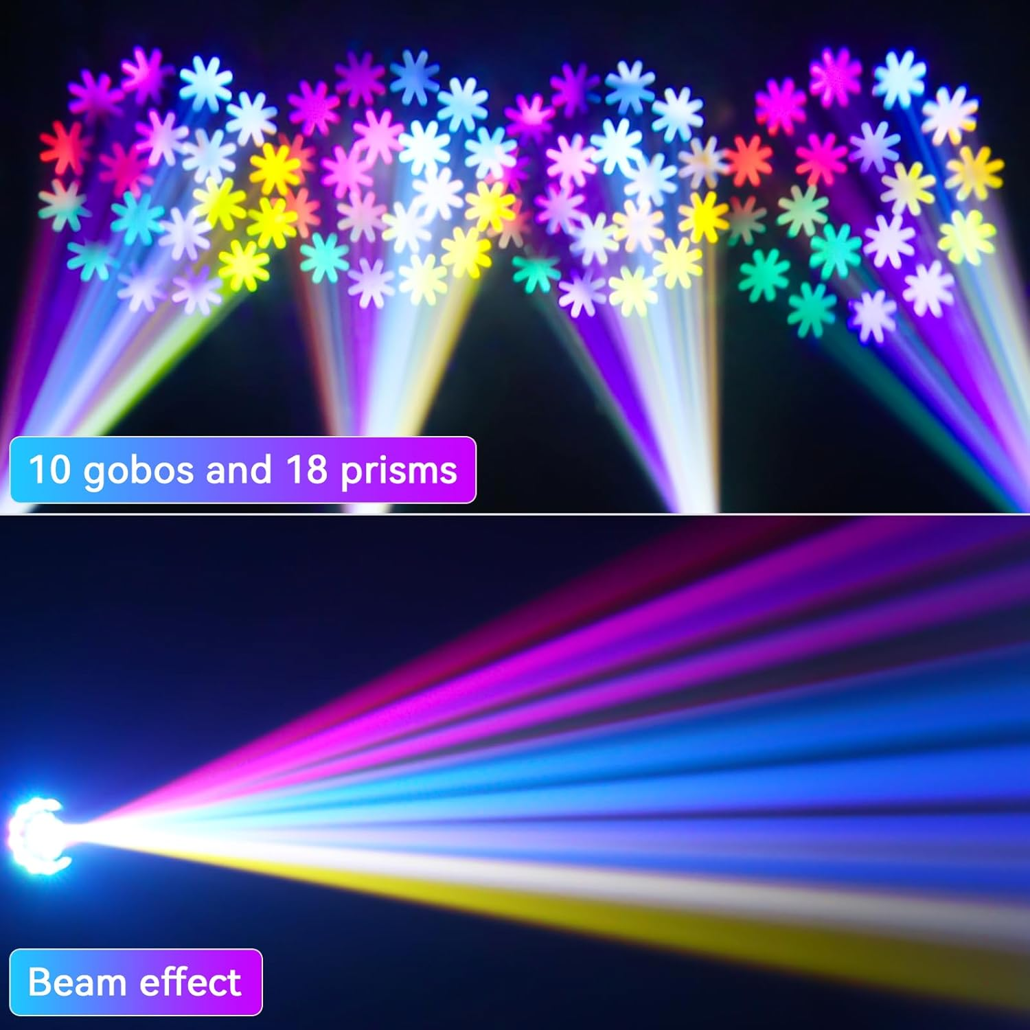 120W stage light pattern 8 color effect light - E41