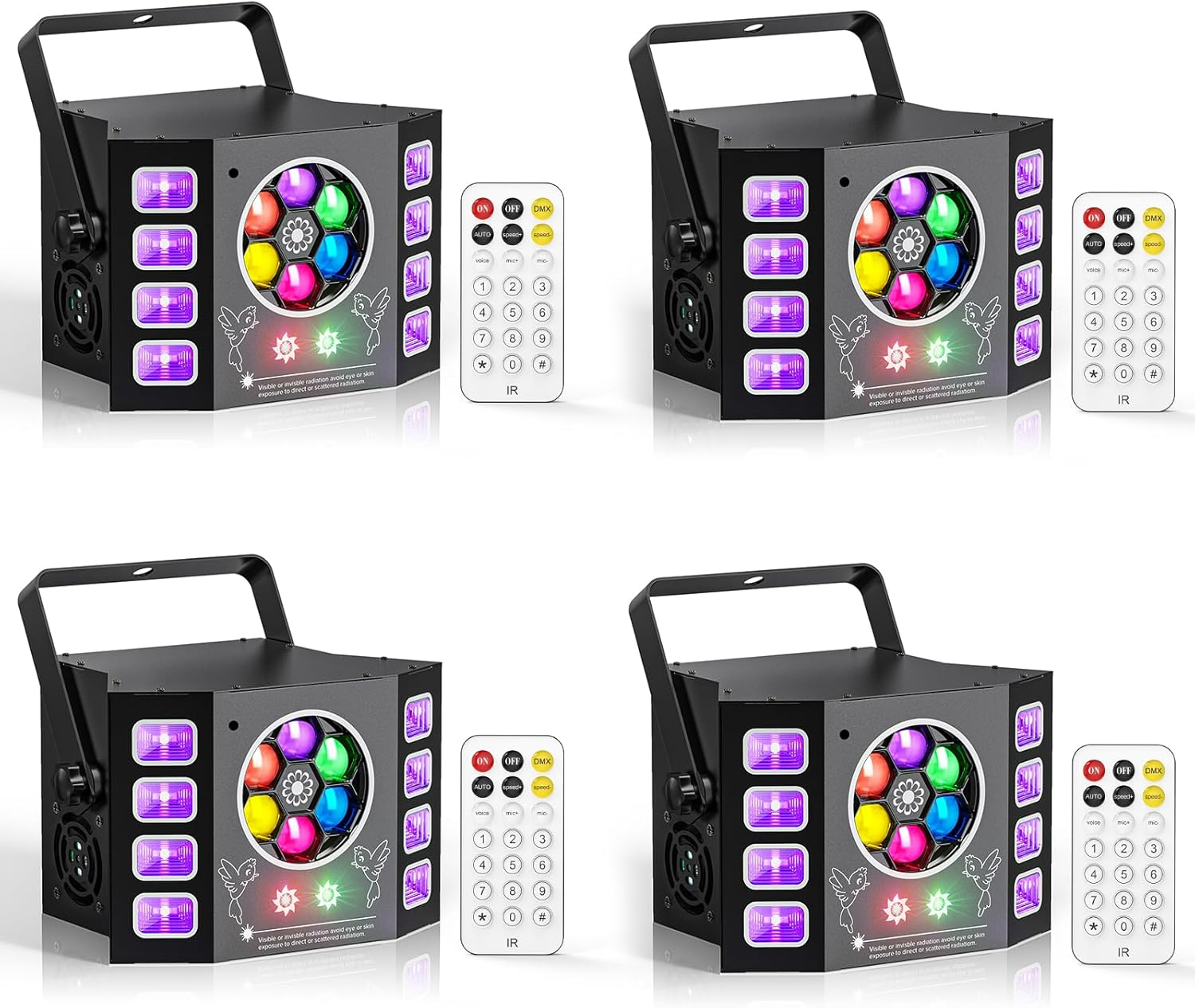 100W Bee Eye Strobe Stage Light 4-in-1 RGBW LED - C25