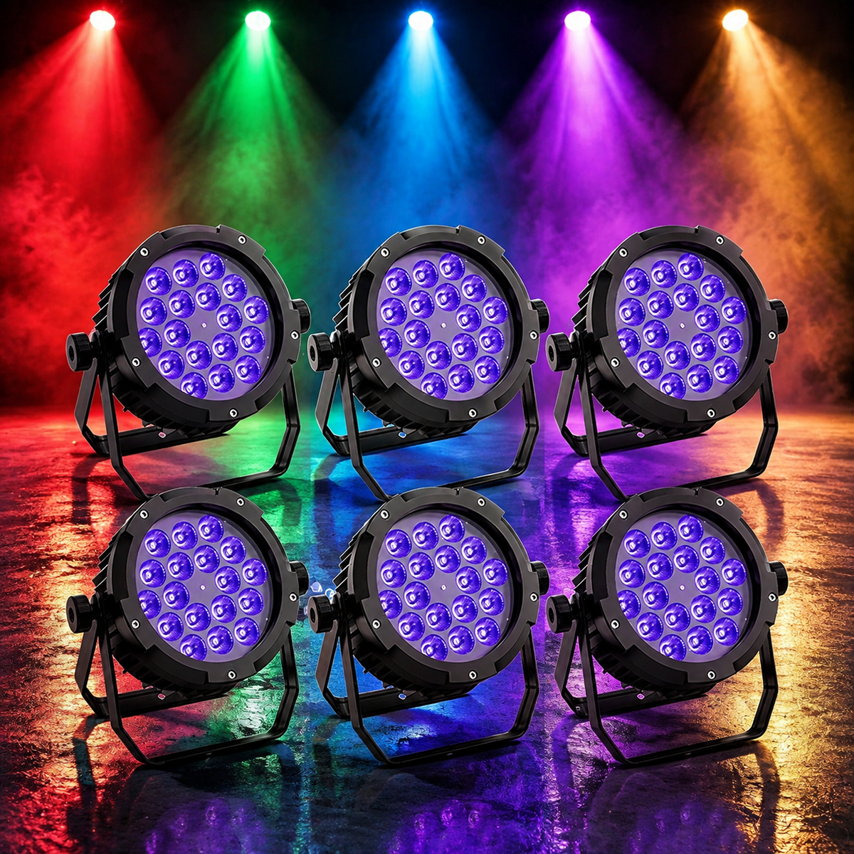 KTVLIGHTS 150W IP67 RGBW UV Waterproof LED PAR Light-P29