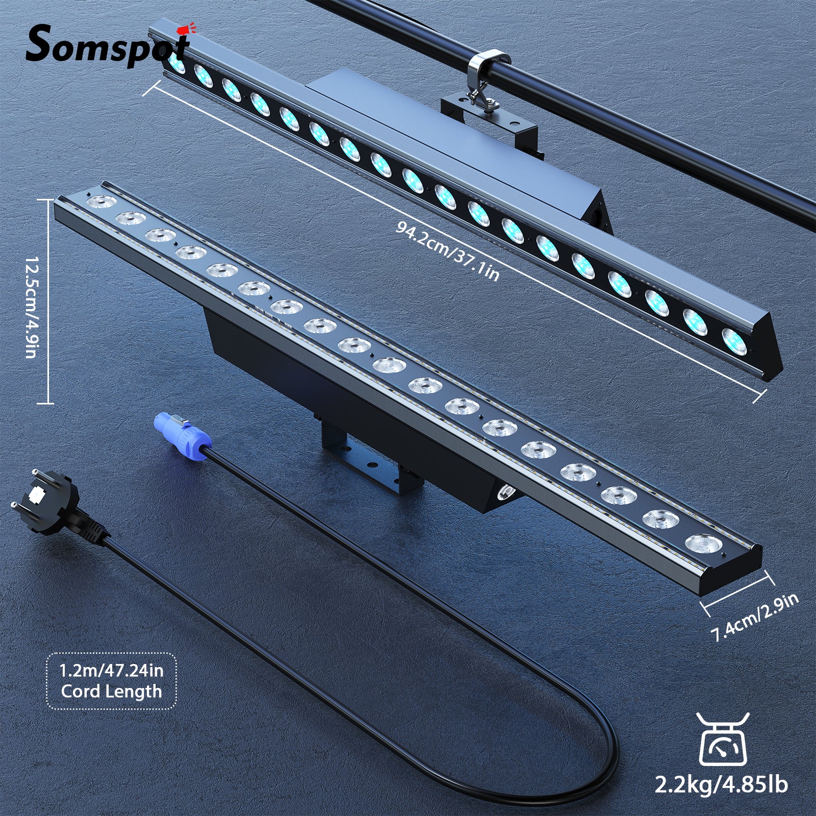 180W LED Stage Bar Moving Head Beam Wall Washer Light-X17