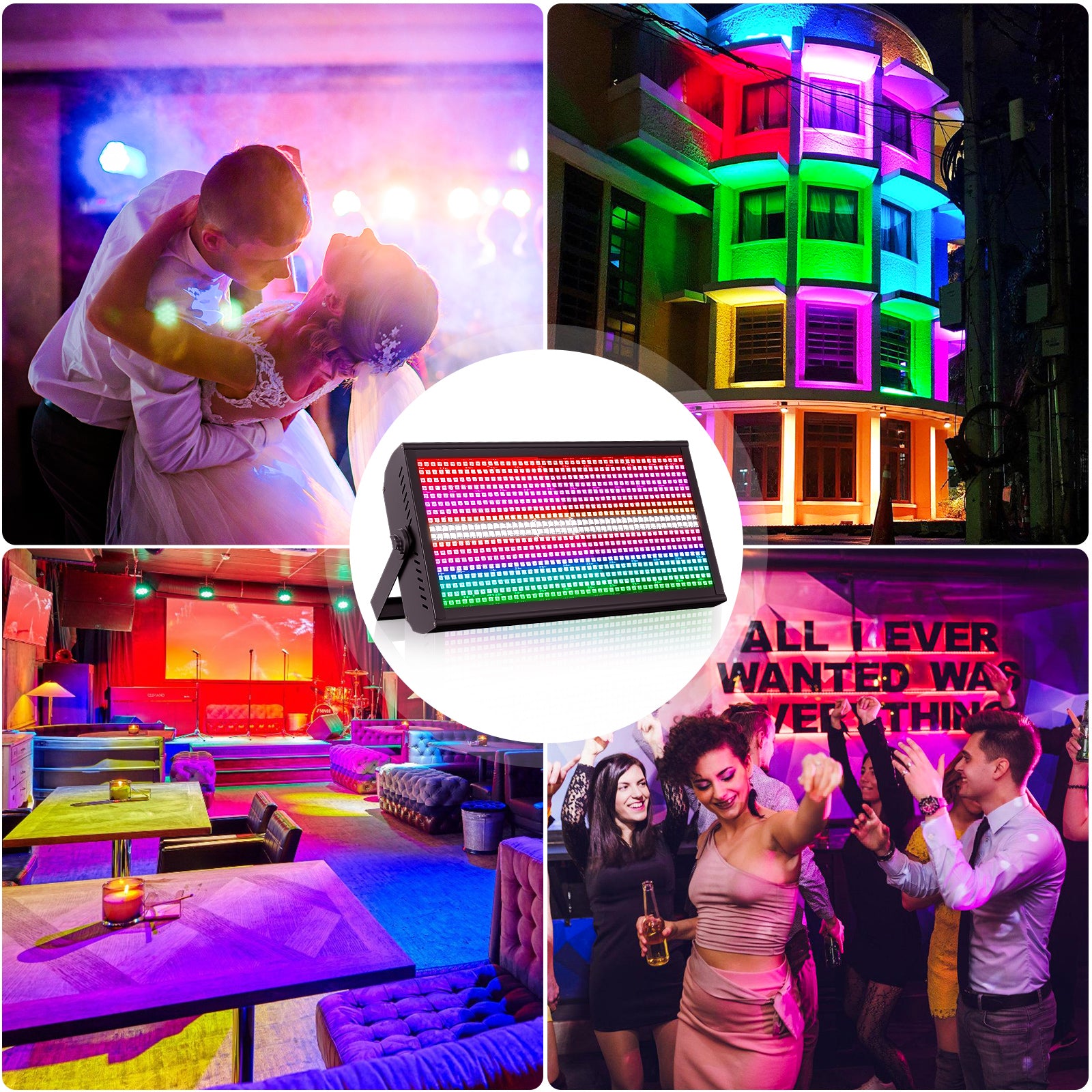 RGBW 3-in-1 LED effect high brightness wall washer light-X20