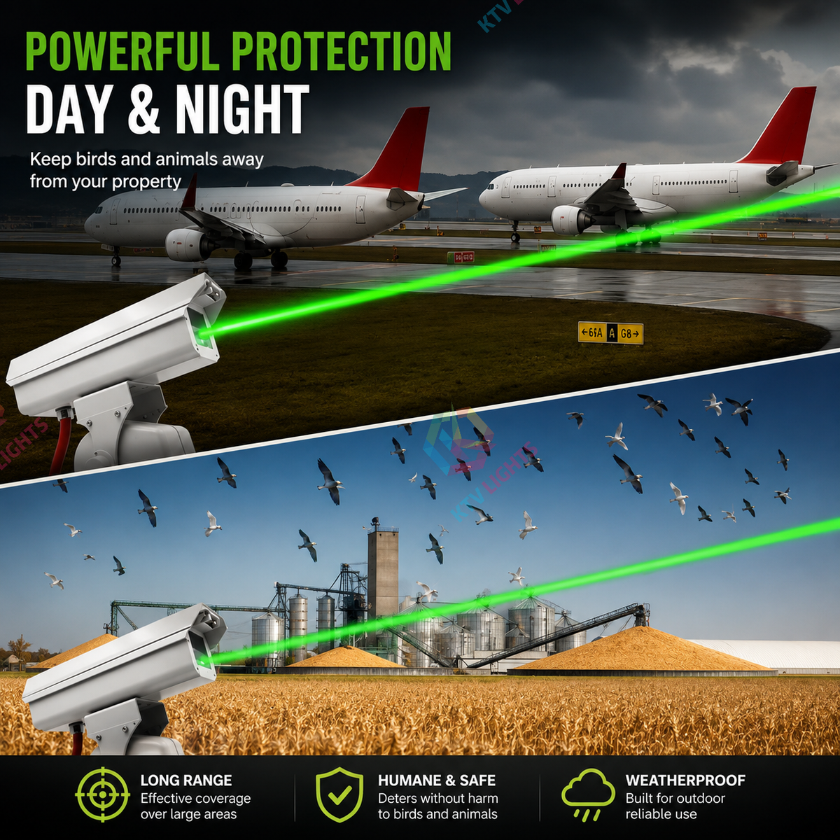 Programmable Outdoor Landmark Laser Light - B12