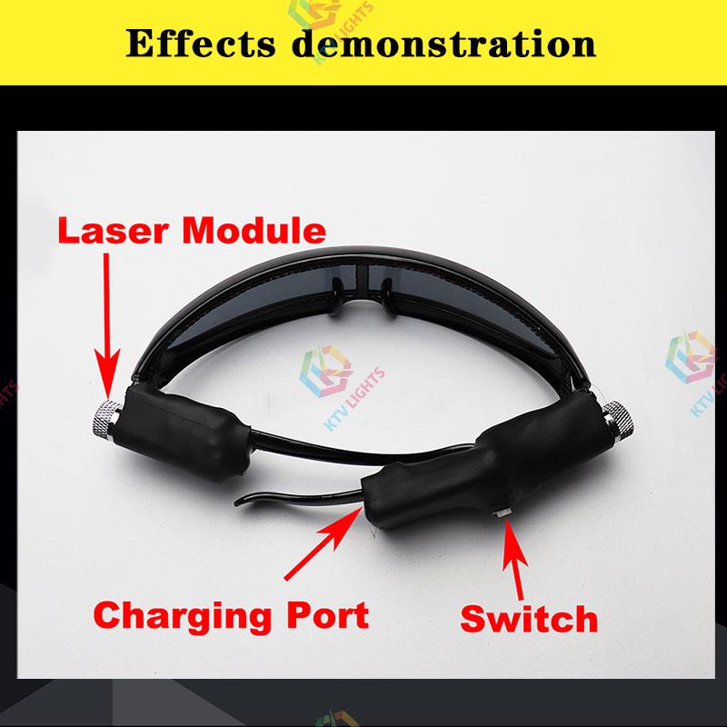 Party Gypsophila Laser Glasses Set-M1