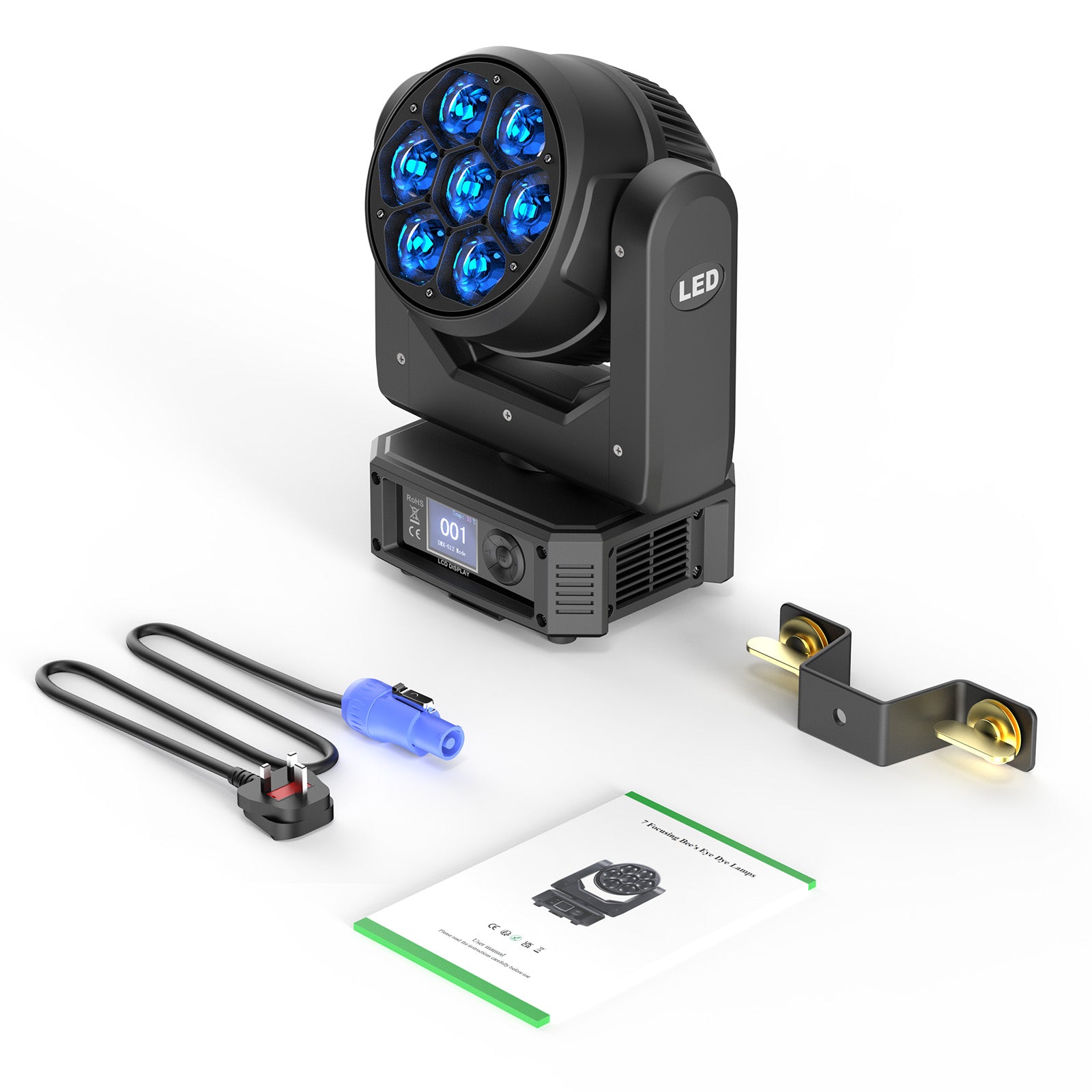 280w LED RGBW 4-in-1 Moving Head Light -E45