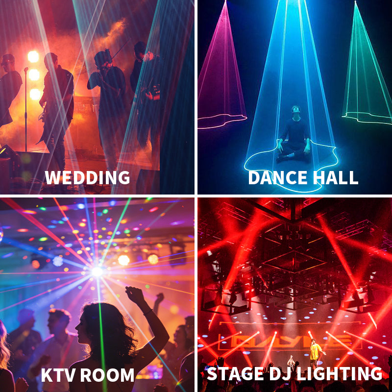 2025 New 3W Strobe Animation Laser Light - A12