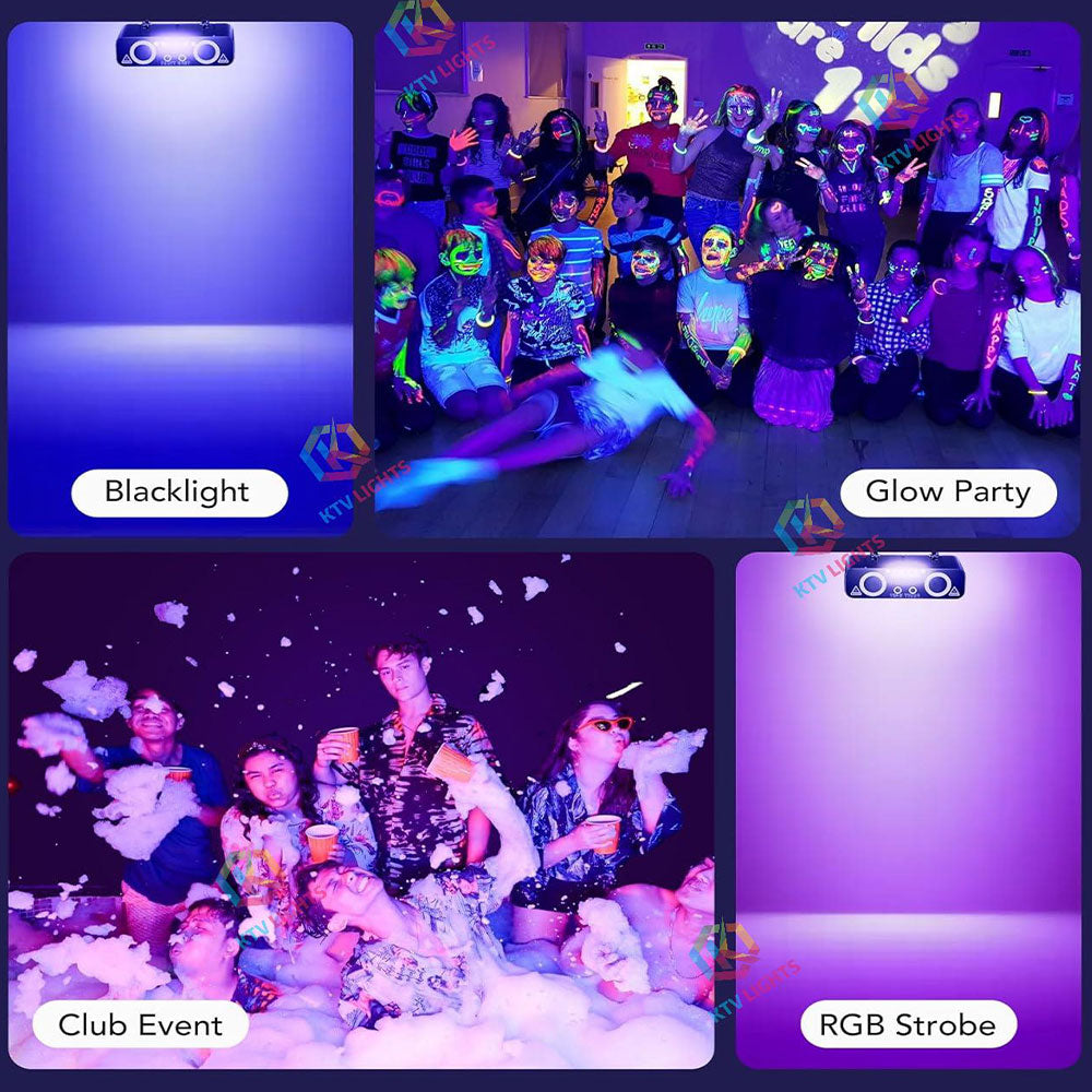 5-in-1 RGBUV Laser Light Show Projector-B48