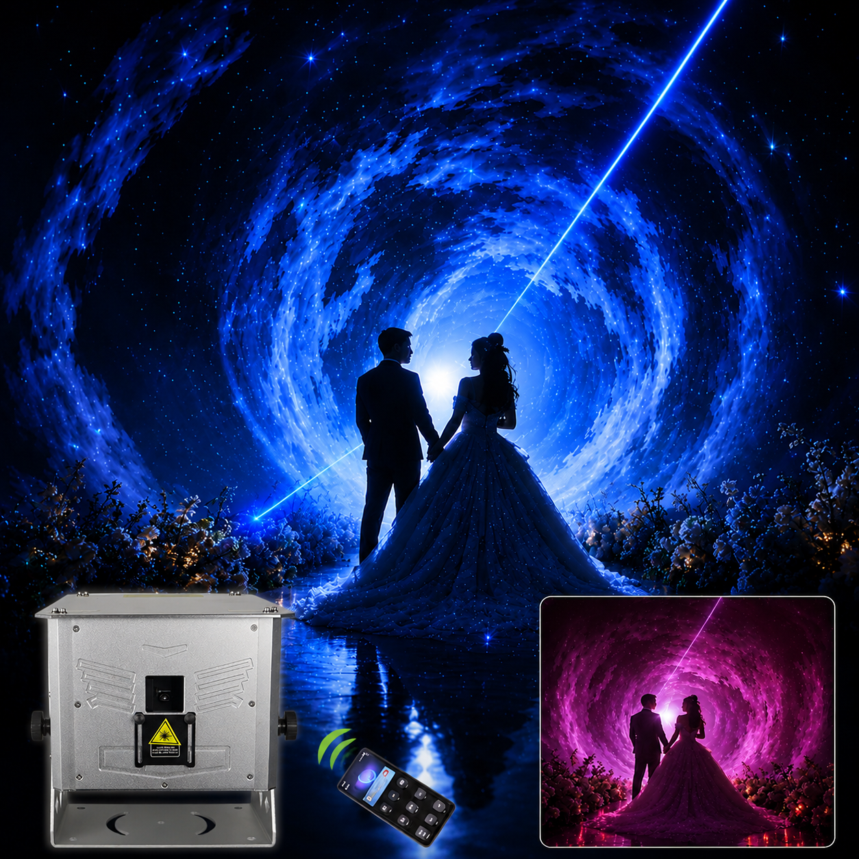 iOS/Android APP IP65 Animation Laser Light-A3
