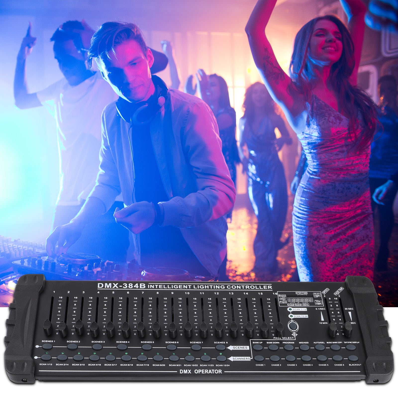 MIDI Controller 384 Channel Lighting DMX Controller