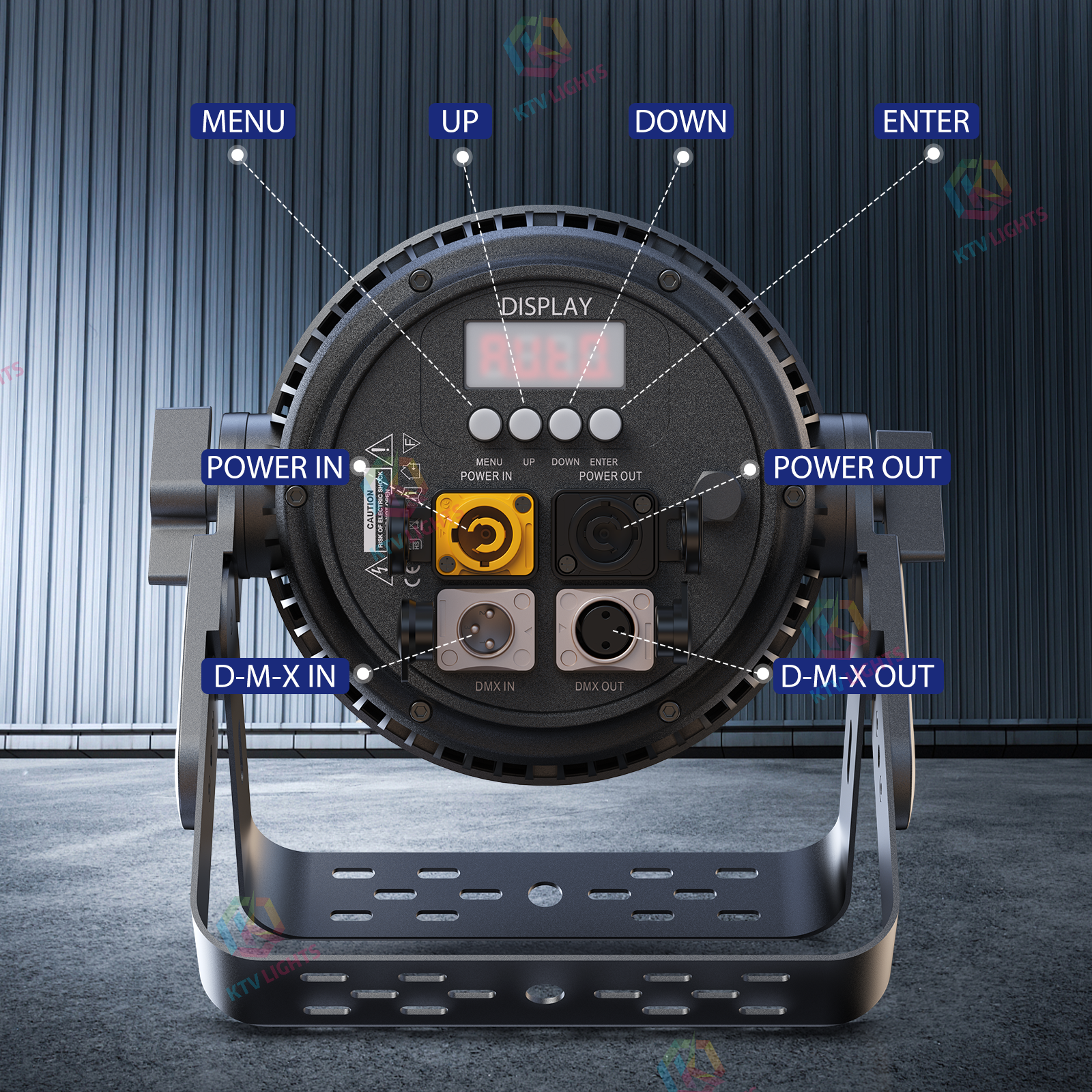 14x15w RGBW 4in1 Waterproof LED Par Light-P32