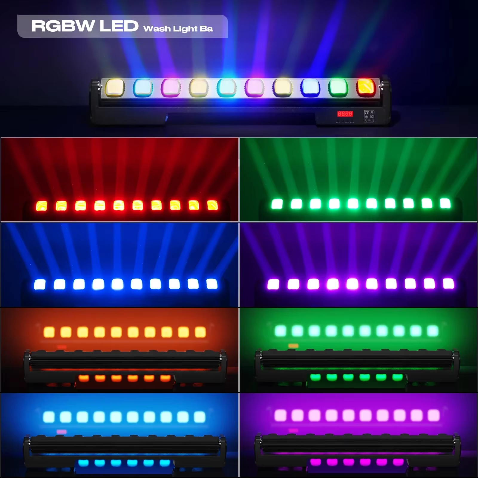 250W LED RGBW 4-in-1 Wall Washer-X5