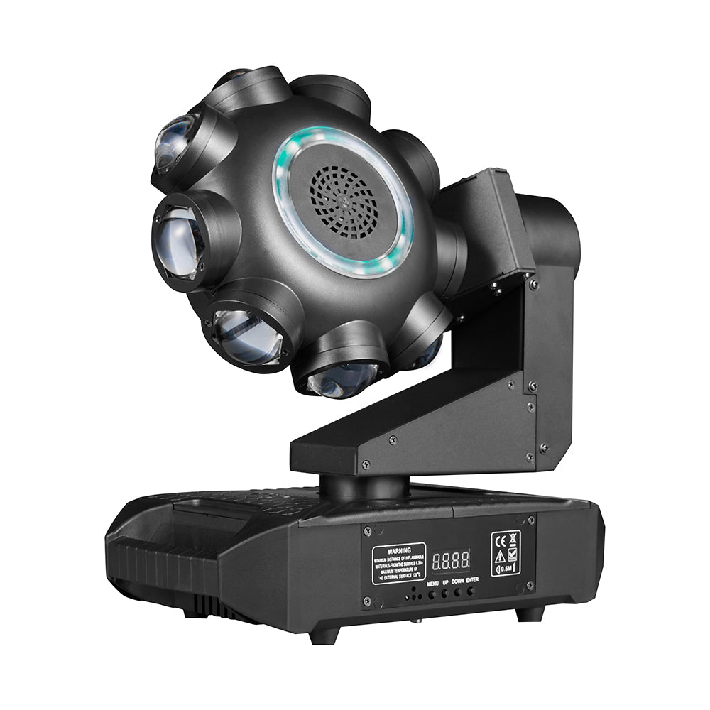 2025 New 9-head 120W Hot Wheels LED Beam Moving Head Light-E41