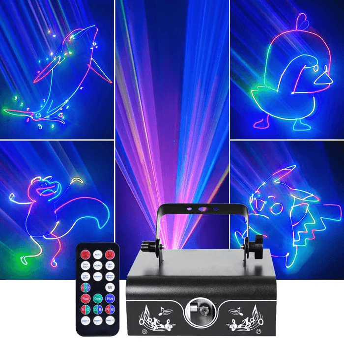 GetUSCart- SUNY Laser Light Laser Projector DJ Stage Lighting 12