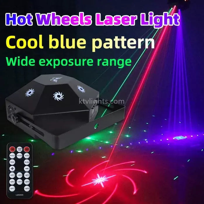 8-hole 3-in-1 RGB scanning laser light-MJ