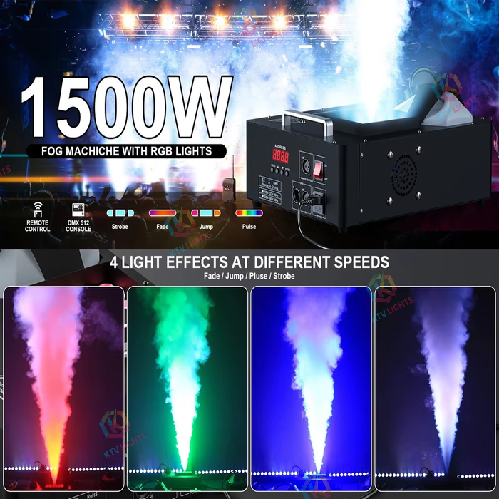 24 LED DMX512 3-in-1 full-color lamp beads smoke-Y12
