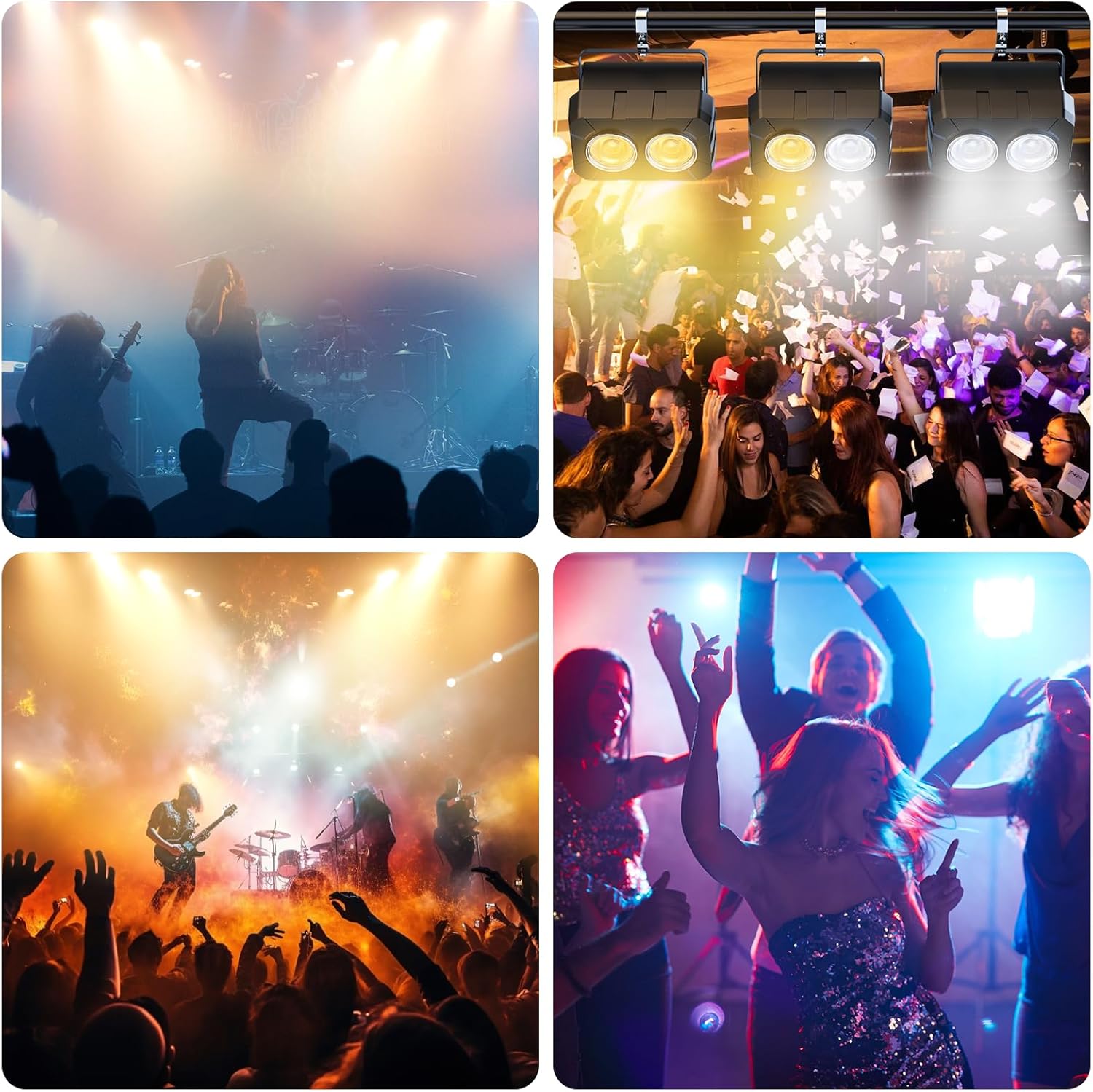 New 2x60w RGBW 4IN1 Wash Par Light-P11