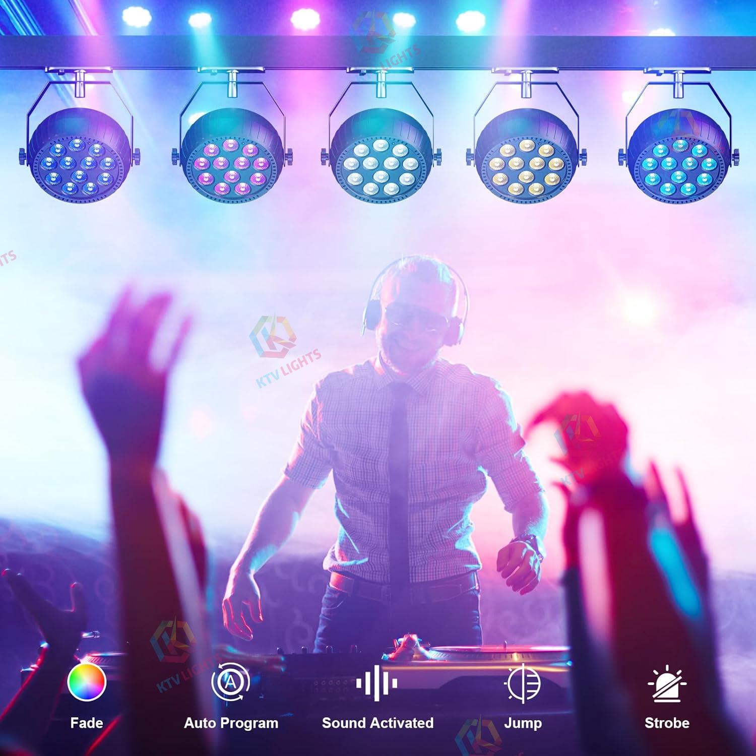 Rechargeable LED PAR lights-P7