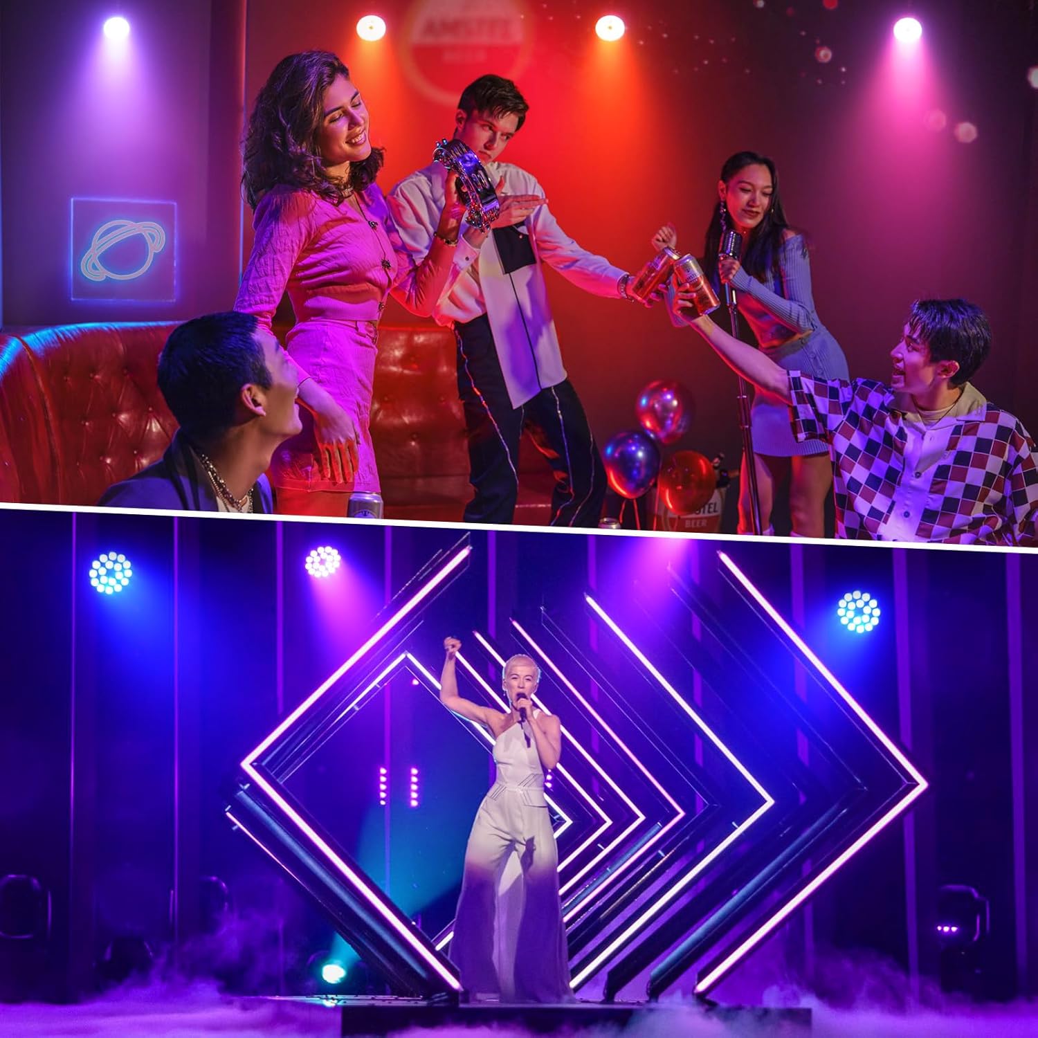 RGBW 18x4W 4in1 LED wash par light-P20