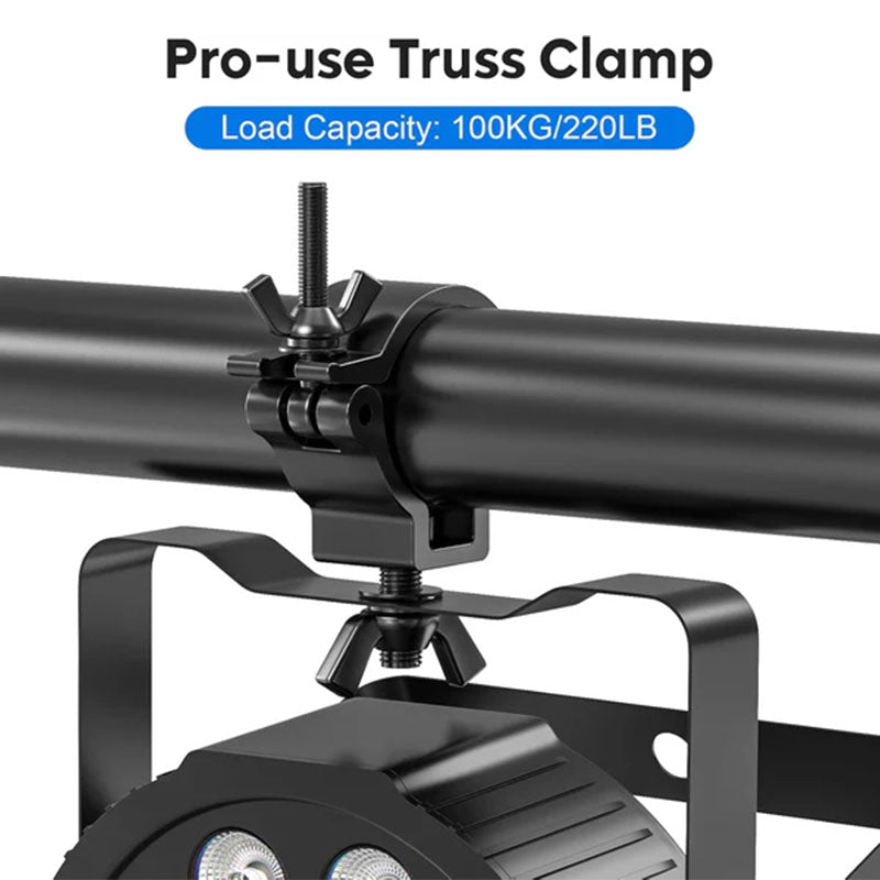 [4 Pack] Stage Lighting Clamps, TUV 2 Inch Truss Lighting Clamps-D7