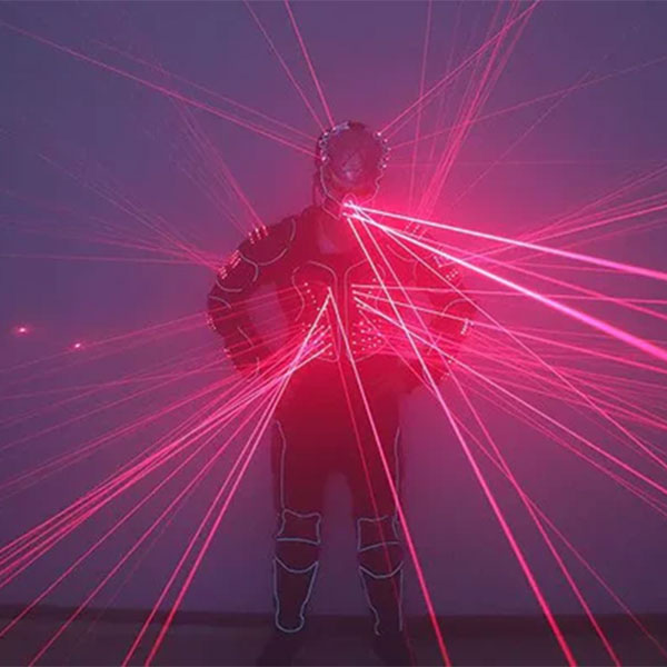 New Red Laser Robot Suit Laser Fiber Optic 2 in 1