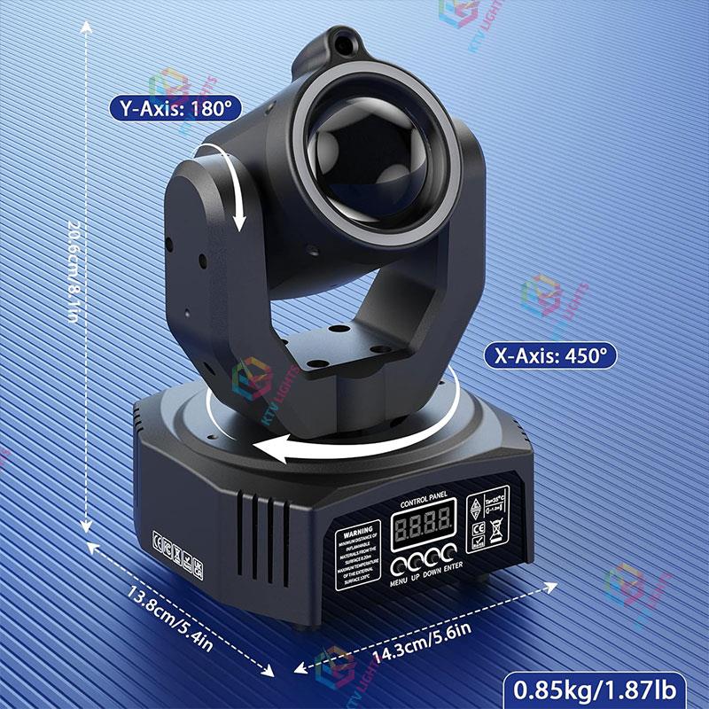 Mini  Beam Moving Head DJ Disco Light-E39