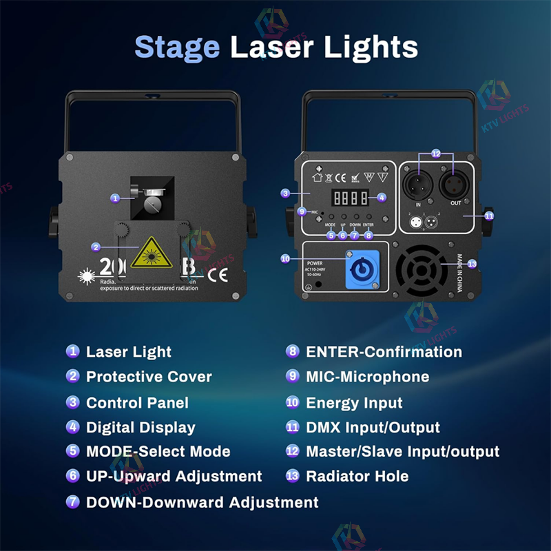 iOS/Android APP IP65 Animation Laser Light-A3