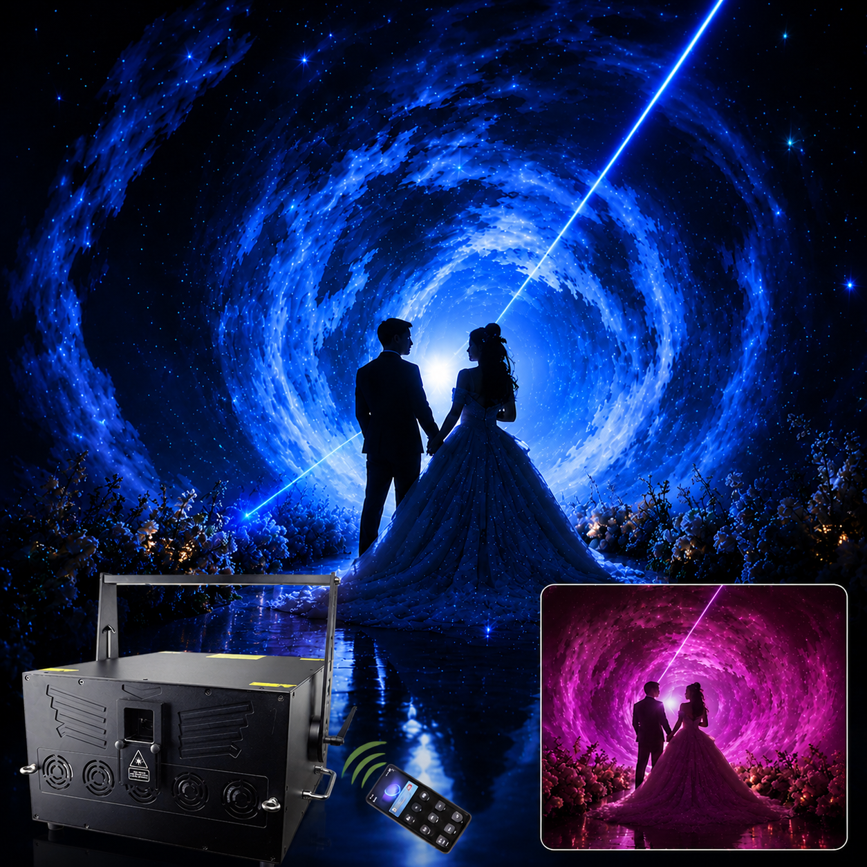 iOS/Android APP IP65 Animation Laser Light-A3