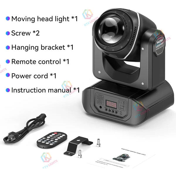 120W luz de palco padrão luz de efeito 8 cores - E41