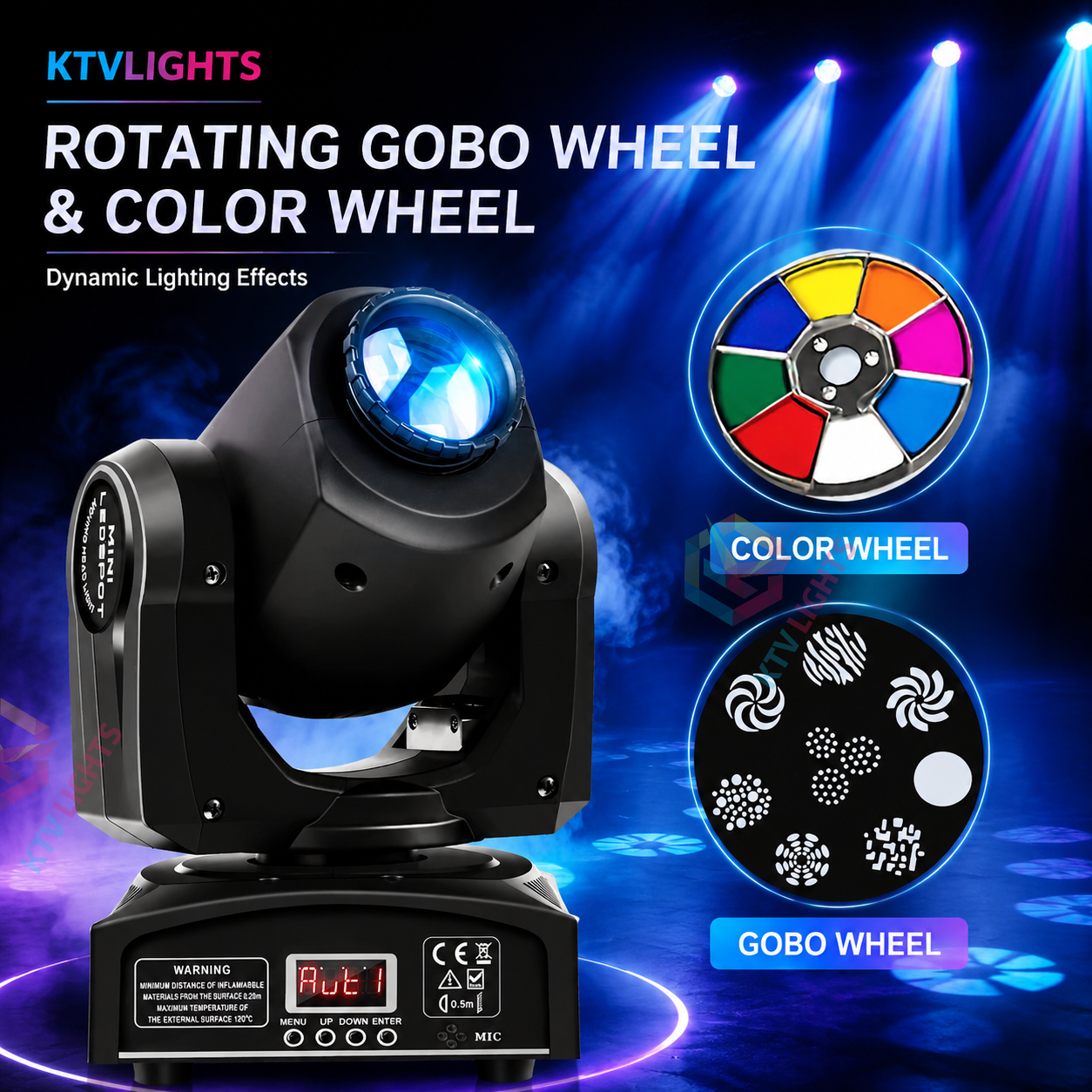 RGBW Beam Moving Head Light-E18