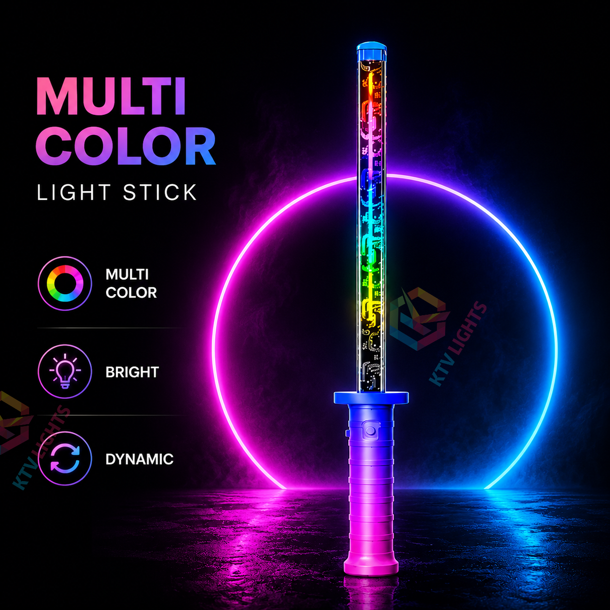 KTVLIGHTS DIY Glow Sticks for Concerts, Parties & Festivals-M34