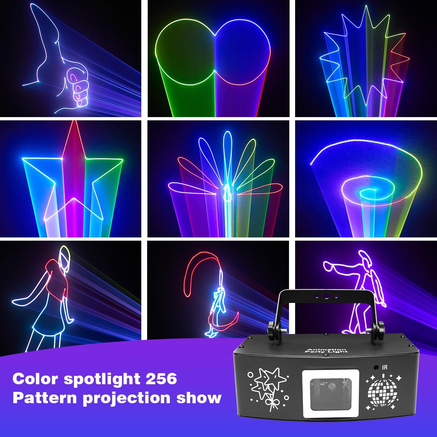 4th generation animation laser light-A24