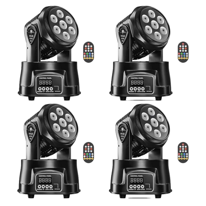 7x10W Moving Head Color Washing Light - P9