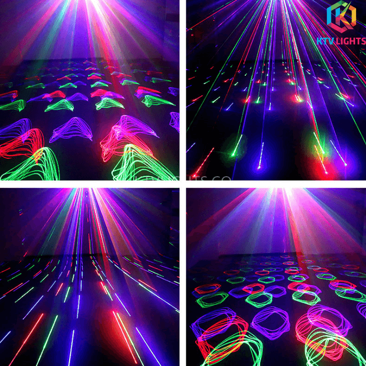 RGB animated scanning laser light-B14 - Ktvlights