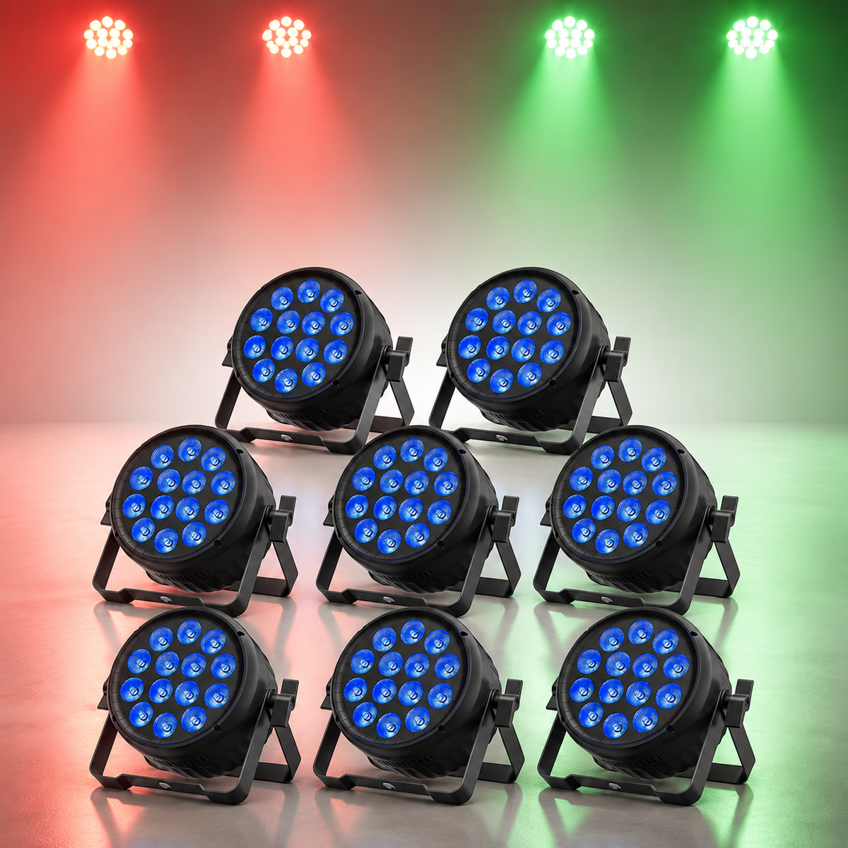 KTVLIGHTS 210W RGBW 4-in-1 LED Stage PAR Light-P26