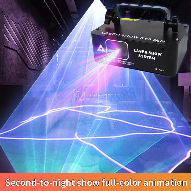 Single hole RGB line scanning laser light-B1