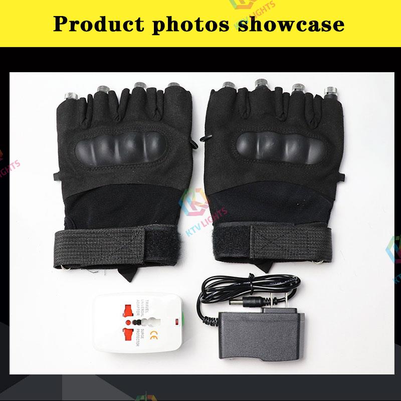 2-in-1 Party Performance Laser Gloves Set-M9