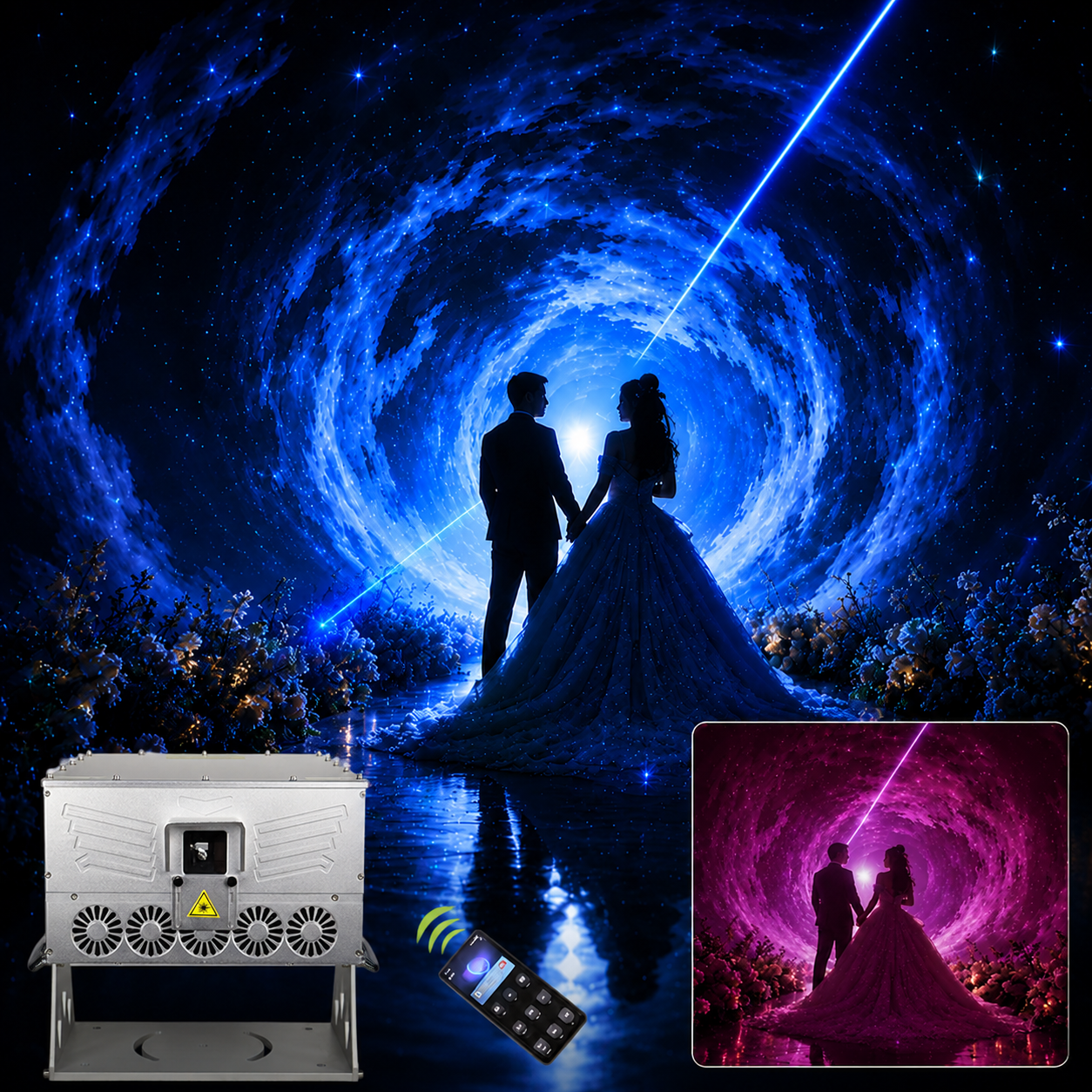iOS/Android APP IP65 Animation Laser Light-A3