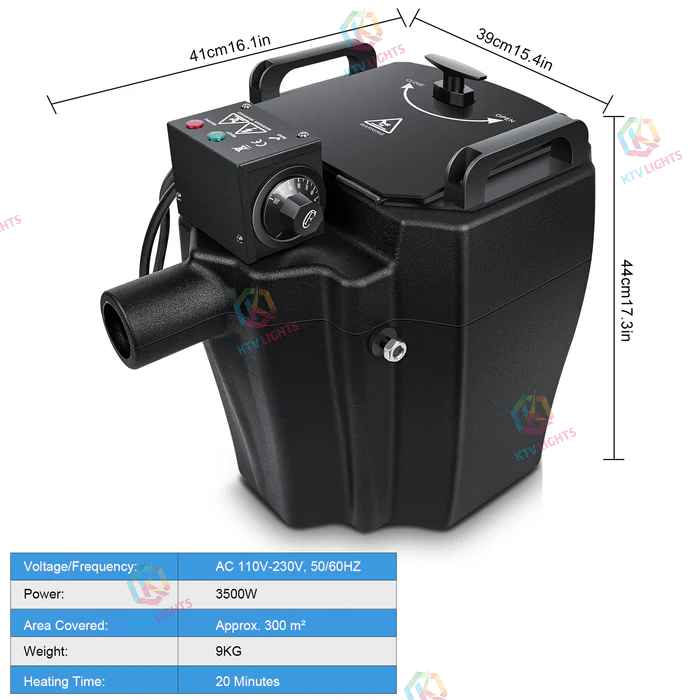 3500W Dry Ice Smoke Machine-Y8