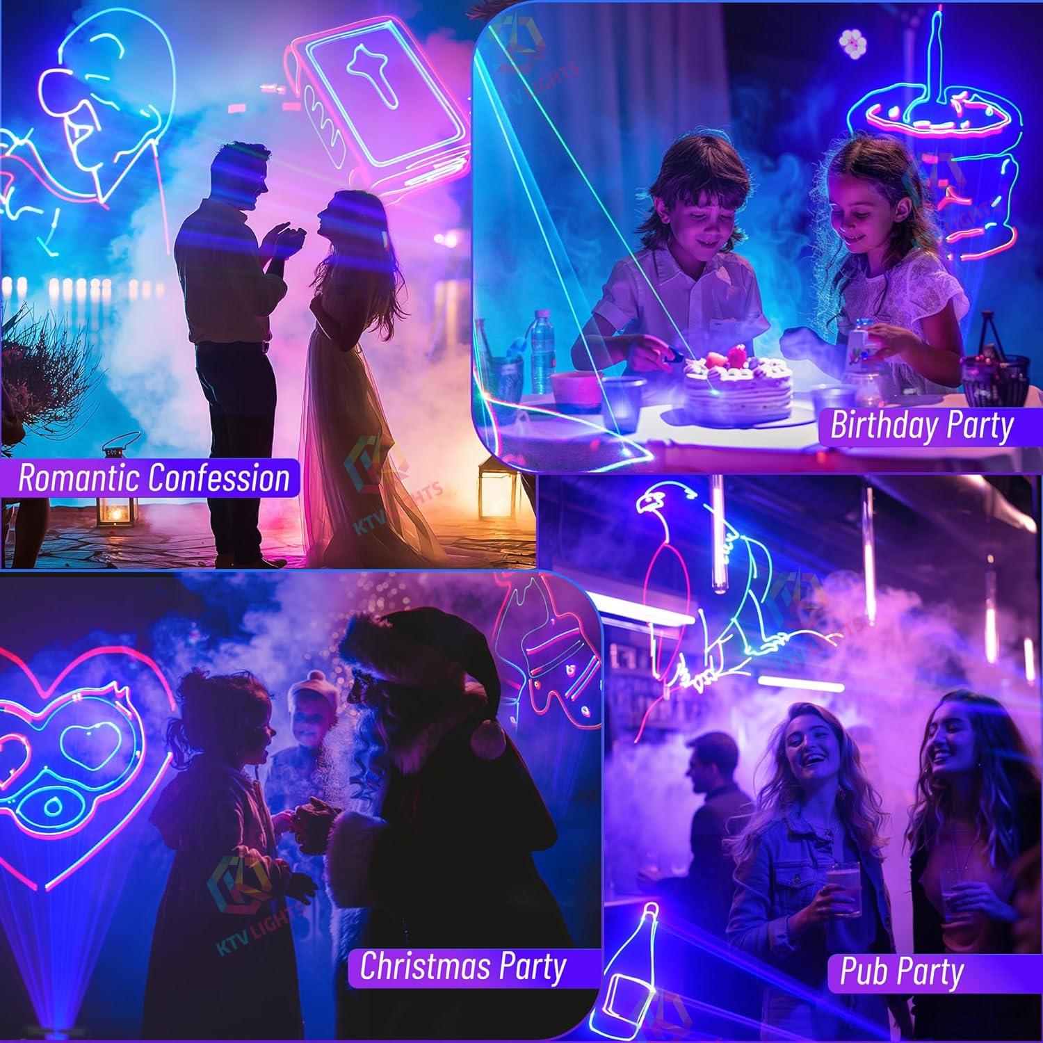 iOS/Android APP IP65 Animation Laser Light-A3