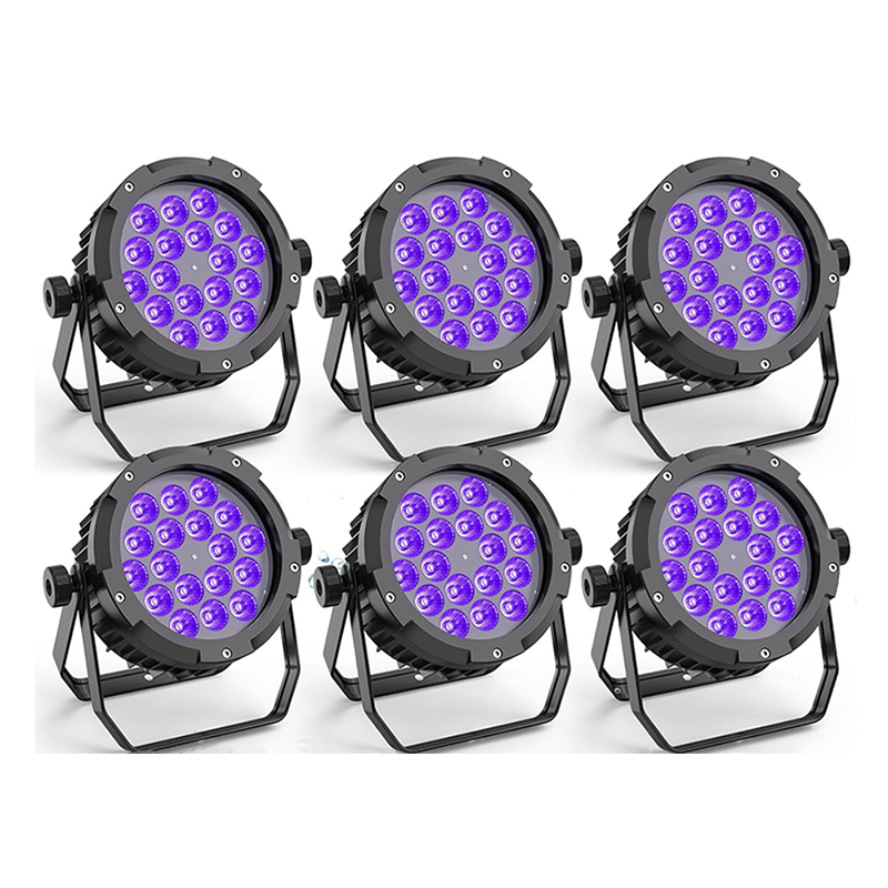150W IP67 6-in-1 RGBW+UV Waterproof Par Light - P29