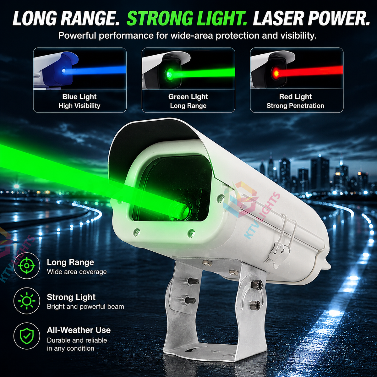 Professional Outdoor Bird Repellent Lights and Animal Repellent Laser Lights - B54