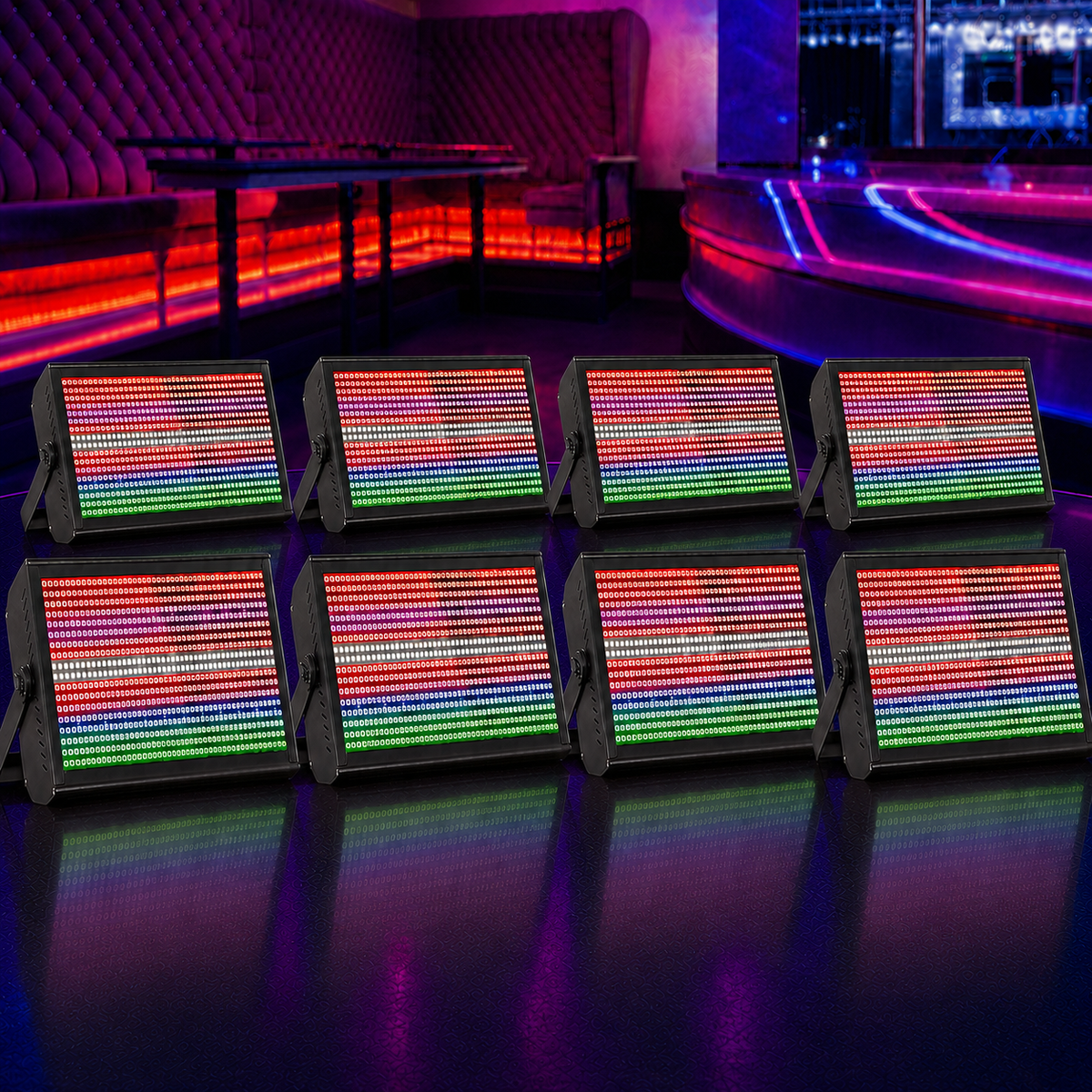 KTVLIGHTS 200W RGBW 4-in-1 High-Brightness LED Wall Washer-X20