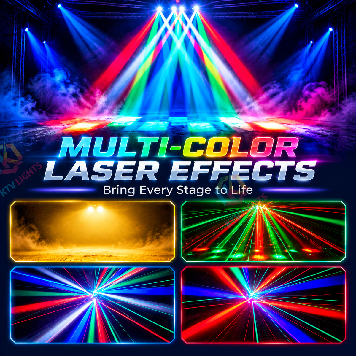 KTVLIGHTS 48W/100W LED Moving Head DJ Party Stage Light-E121
