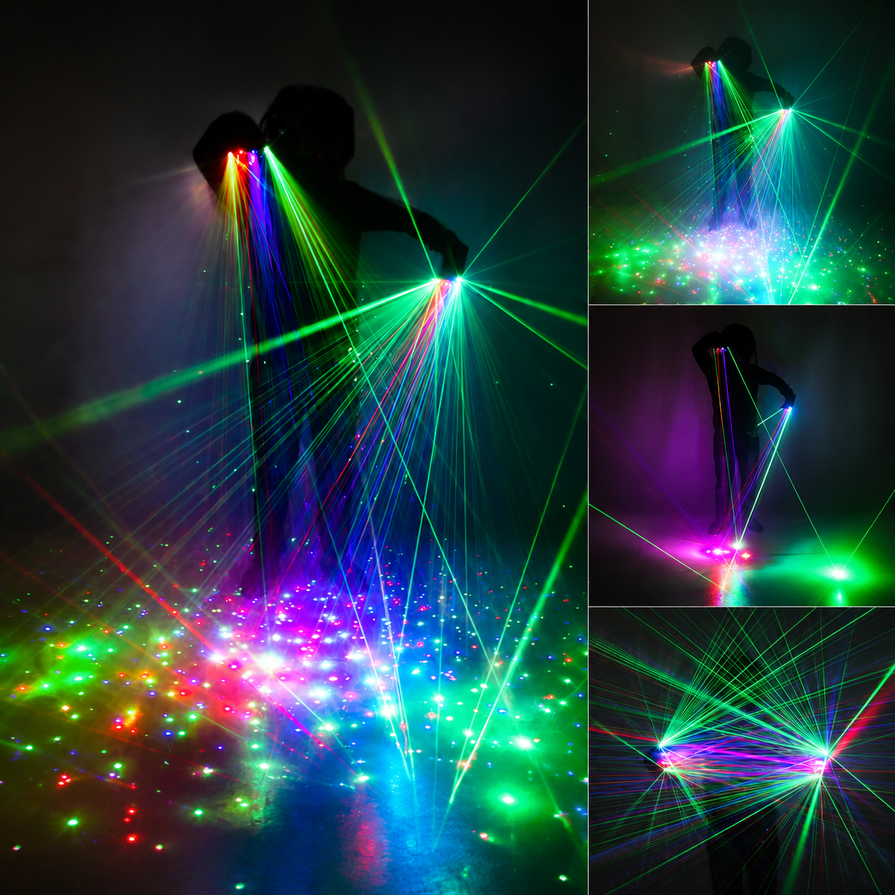 Gypsophila Party Laser Gloves-M11