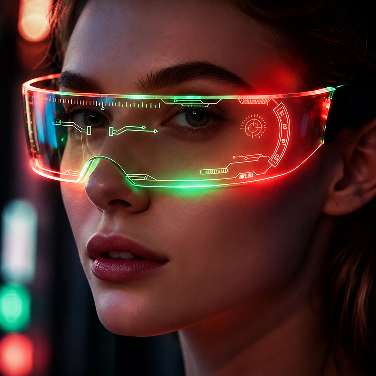 KTVLIGHTS LED Luminous Glasses for Rave Parties & Festivals-M3