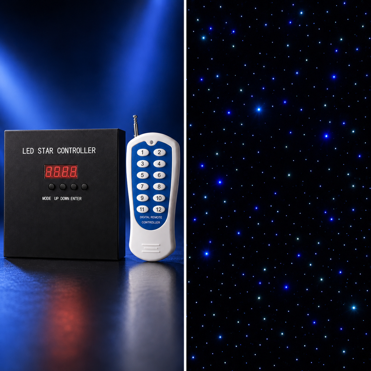 KTVLIGHTS LED Dynamic Starry Sky Screen, suitable for weddings and stage events-M68
