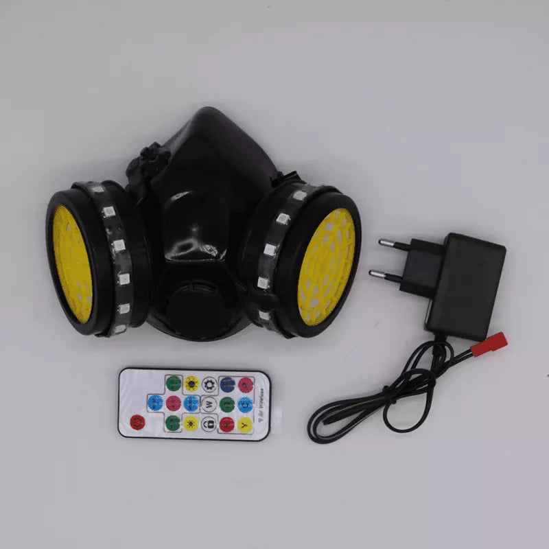 LED multi-color strobe mask